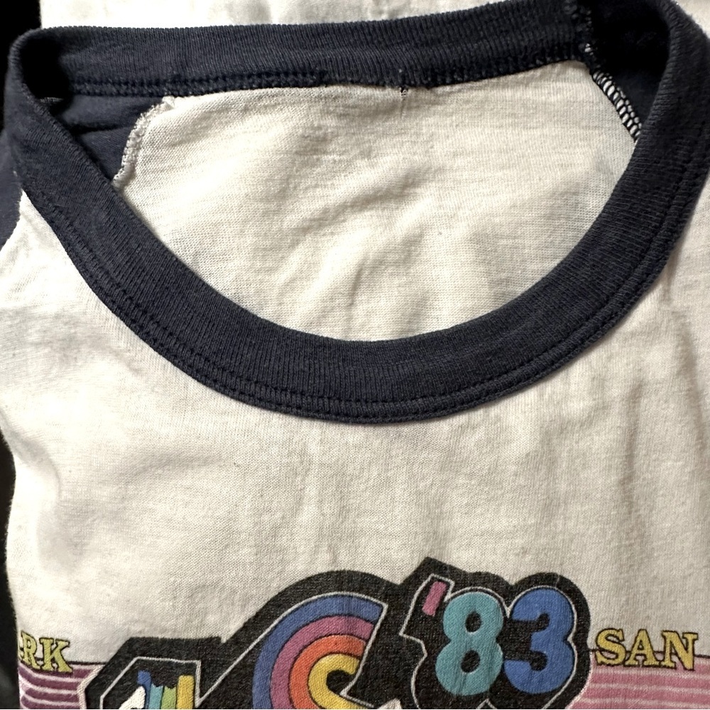 Vintage Original 1983 US Festival Rock Concert Tee Size Small - Picture 11 of 11